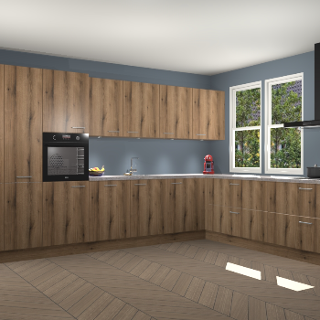 Goud Eiken keuken Opole 58771