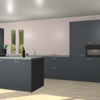 Onyxgrijze keuken Krakor 76171