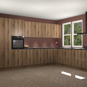 Goud Eiken keuken Opole 58767