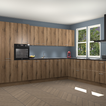 Goud Eiken keuken Opole 58772