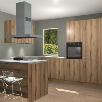 Goud Eiken keuken Kalisz 58245