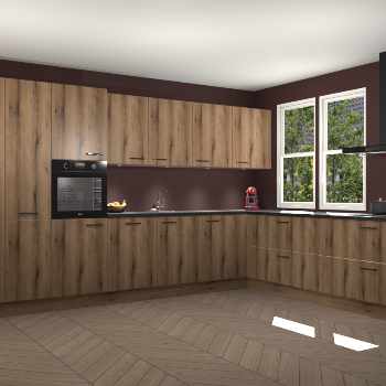 Goud Eiken keuken Opole 58787