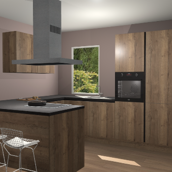 Chocolade Eiken greeploze  keuken Kalisz 58381