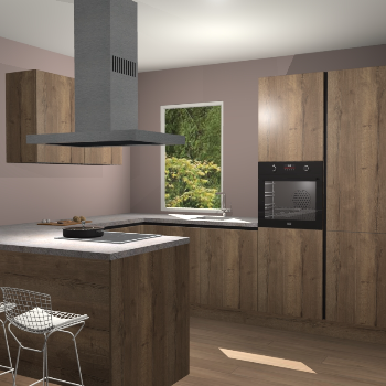 Chocolade Eiken greeploze  keuken Kalisz 58418