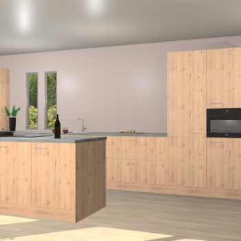 Madera natuur keuken Krakor 76518