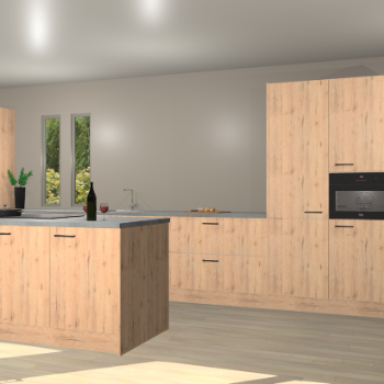 Madera natuur keuken Krakor 76523