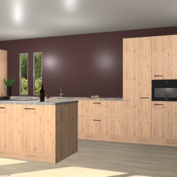 Madera natuur keuken Krakor 76557