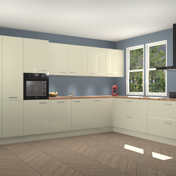 Magnolia hoogglans keuken Opole 59335