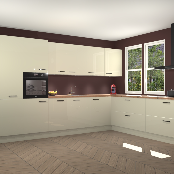 Magnolia hoogglans keuken Opole 59341