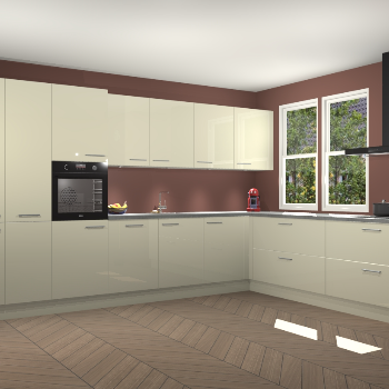 Magnolia hoogglans keuken Opole 59851