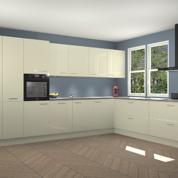 Magnolia hoogglans keuken Opole 59856