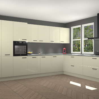 Magnolia hoogglans keuken Opole 59866