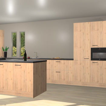 Madera natuur keuken Krakor 76649