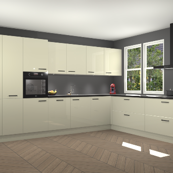 Magnolia hoogglans keuken Opole 59867