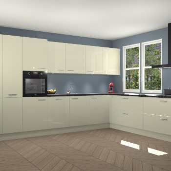 Magnolia hoogglans keuken Opole 59860