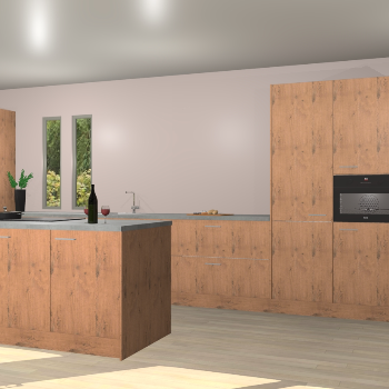 Astoria eiken keuken Krakor 76678