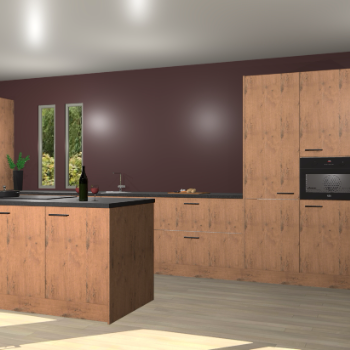 Astoria eiken keuken Krakor 76686