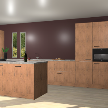 Astoria eiken keuken Krakor 76699