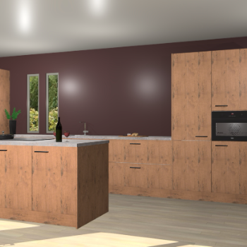 Astoria eiken keuken Krakor 76729