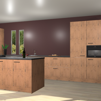 Astoria eiken keuken Krakor 76755