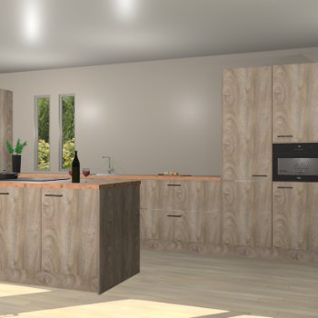 Cantaro eiken keuken Krakor 76848