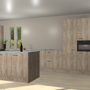 Cantaro eiken keuken Krakor 76861