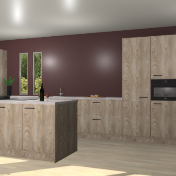 Cantaro eiken keuken Krakor 76897