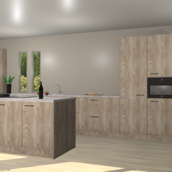 Cantaro eiken keuken Krakor 76898