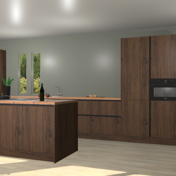 Noten greeploze keuken Krakor 76949