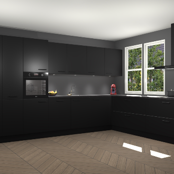 Zwarte keuken Opole 60651