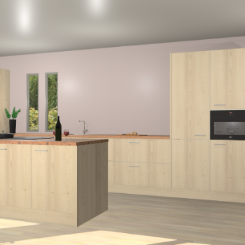 Vuren keuken Krakor 77453