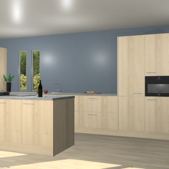 Vuren keuken Krakor 77459