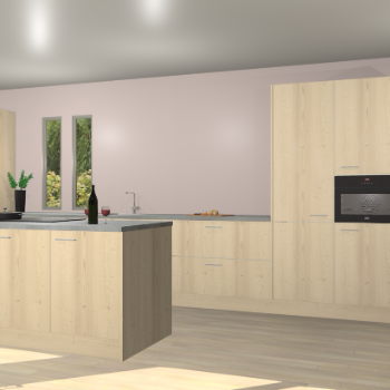 Vuren keuken Krakor 77460