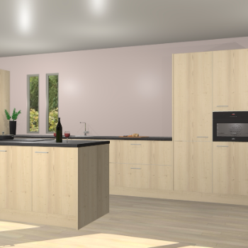 Vuren keuken Krakor 77474