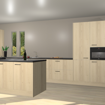 Vuren keuken Krakor 77477