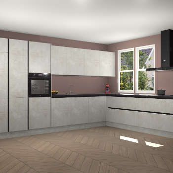 Beton Opal greeploze keuken Opole 60738