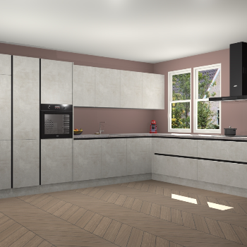 Beton Opal greeploze keuken Opole 60740