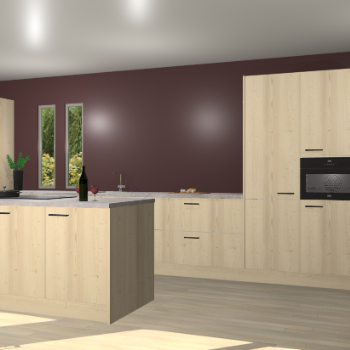 Vuren keuken Krakor 77528