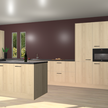 Vuren keuken Krakor 77577