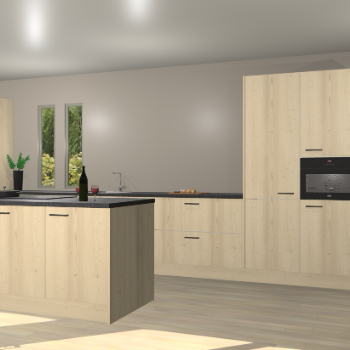 Vuren keuken Krakor 77578