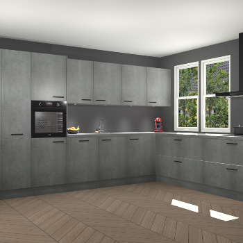 Beton Parelgrijs  keuken Opole 61060