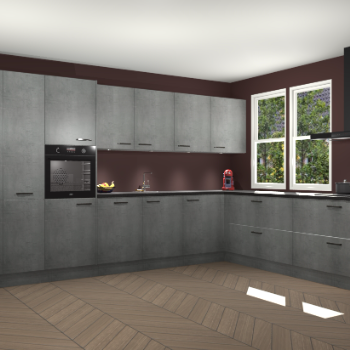 Beton Parelgrijs  keuken Opole 61066