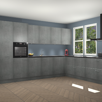 Beton Parelgrijs  keuken Opole 61054