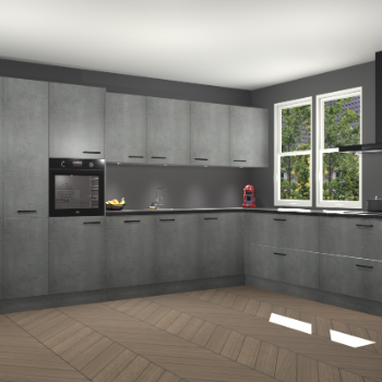 Beton Parelgrijs  keuken Opole 61064