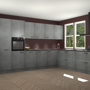 Beton Parelgrijs  keuken Opole 61070