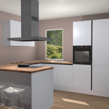 Sneeuwwitte greeploze  keuken Kalisz 58837