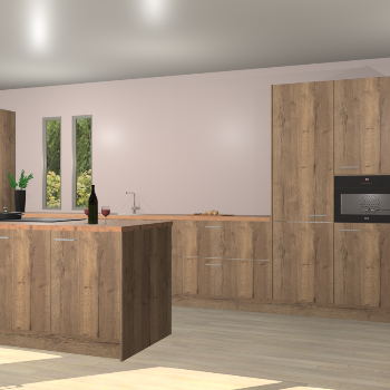 Chocolade eiken keuken Krakor 77214