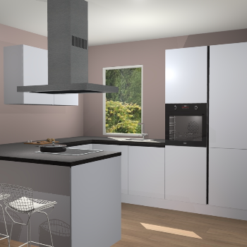 Sneeuwwitte greeploze  keuken Kalisz 59053