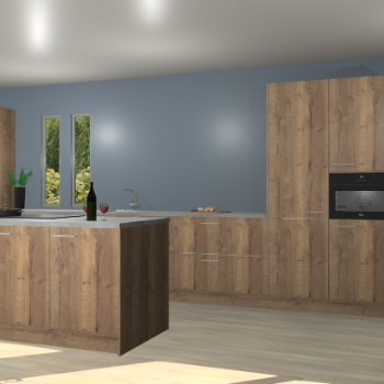 Chocolade eiken keuken Krakor 77385