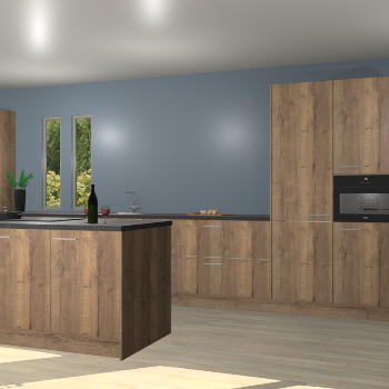 Chocolade eiken keuken Krakor 77446